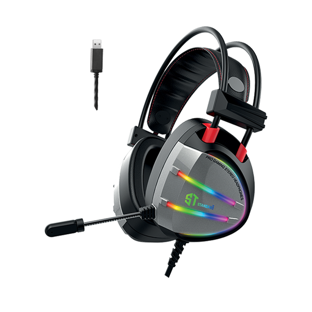Standard GM-07 Wired RGB Gaming Headphone (USB 7.1)