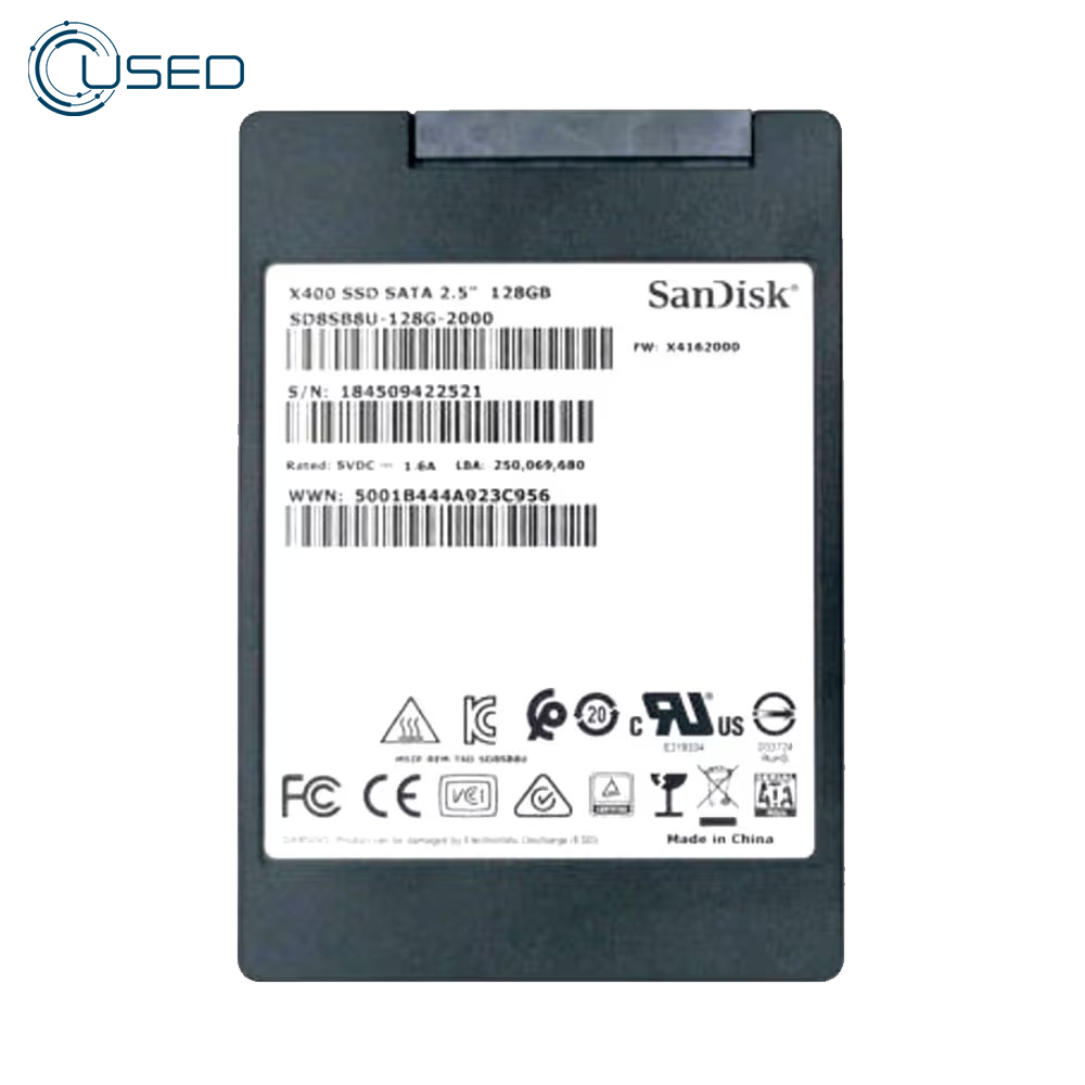 SanDisk 128GB 2.5 Inch SATA SSD (Original Used)