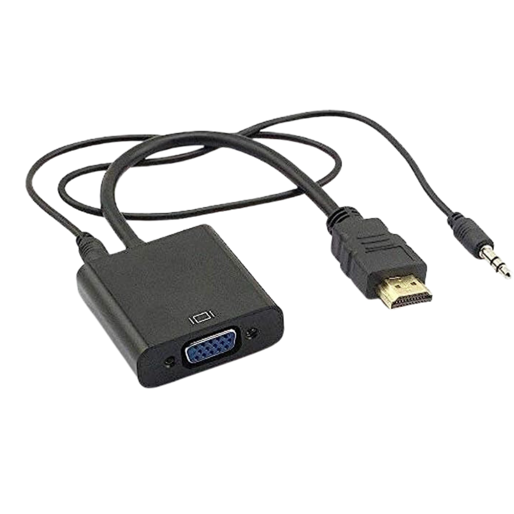 Convert HDMI To VGA + Audio Fox