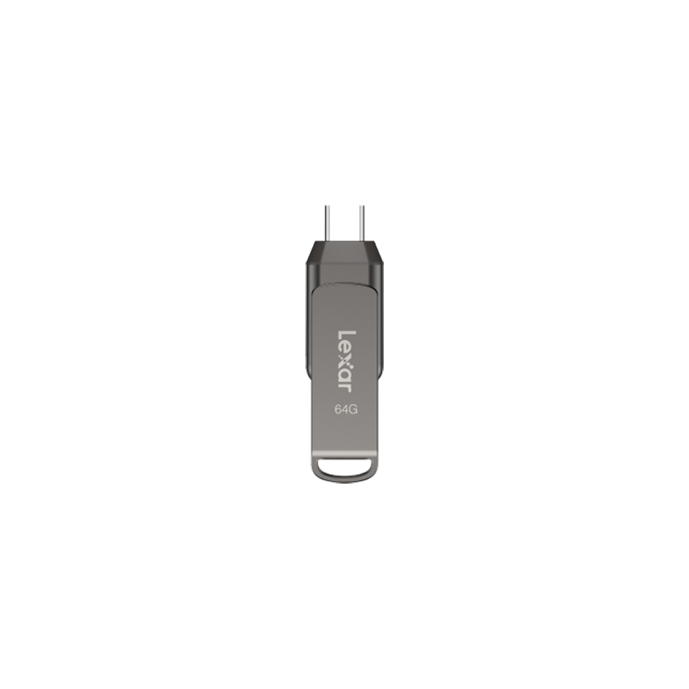 Lexar Dual Drive D400 64G OTG Type-C & USB 3.2 Flash Memory