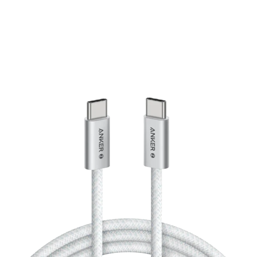 Anker Zolo A8060H22 Type-C to Type-C Dirt-Resistant 240W Cable 0.9m - White