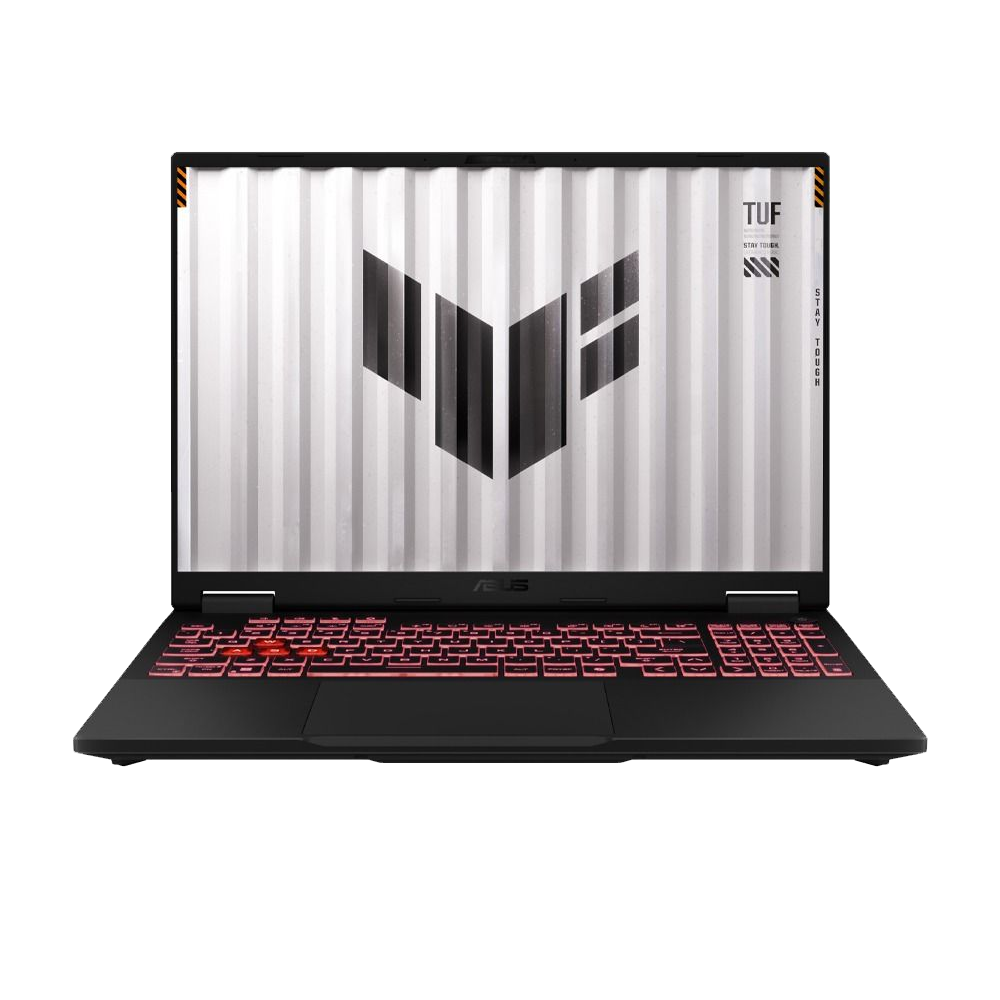 Asus TUF Gaming A16 FA608UH-RV007W Laptop (AMD Ryzen 7 260 - 16G DDR5 - 512G M.2 NVME - Nvidia RTX 5050 8G DDR7 - 16.0 Inch WUXGA IPS 165Hz - Win11) - Jaeger Gray