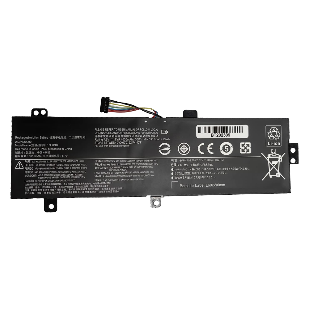 Battery Laptop Lenovo Ideapad (L15M2PB5 - L15M2PB3 - L15L2PB5 - L15L2PB4 - L15S2TB0 - L15C2PB3 - 510-15ISK - 510-15IKB - 310-15ABR - 310-15IKB)