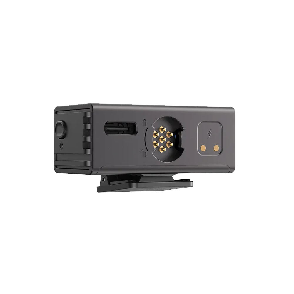 Boya Boyalink 3-01 Al-Powered Button-Sized (Lightning & Type-C & 3.5mm) Wireless Microphone With Charging Case
