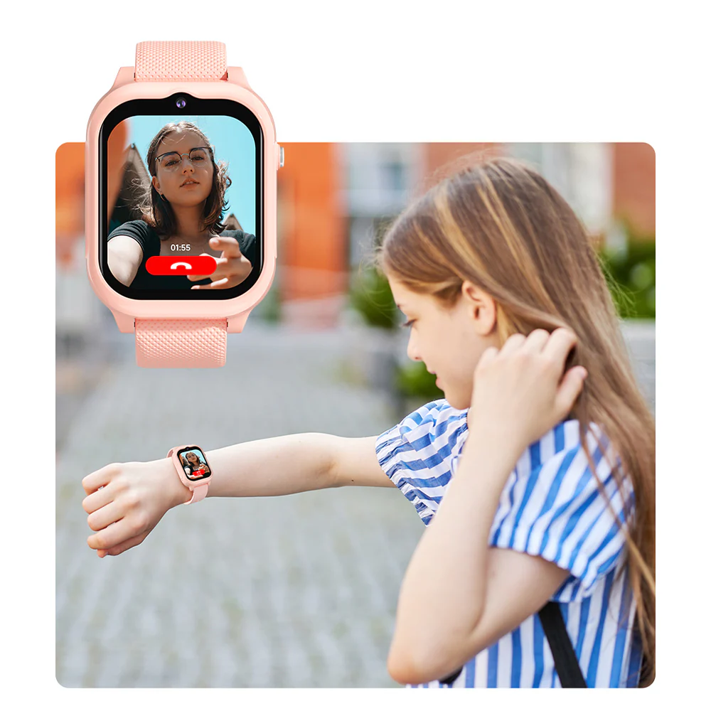 General GW29 Kids 4G Smart Watch - Pink