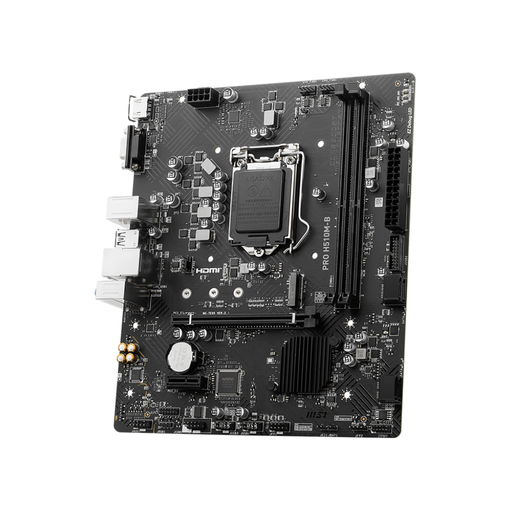 MSI PRO H510M-B Intel Motherboard + Intel Core i3-10105F Processor LGA 1200