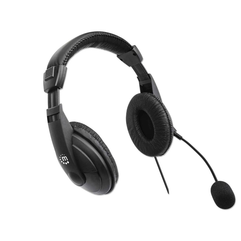 Manhattan HP357 Wired Headphone (USB 2.0)