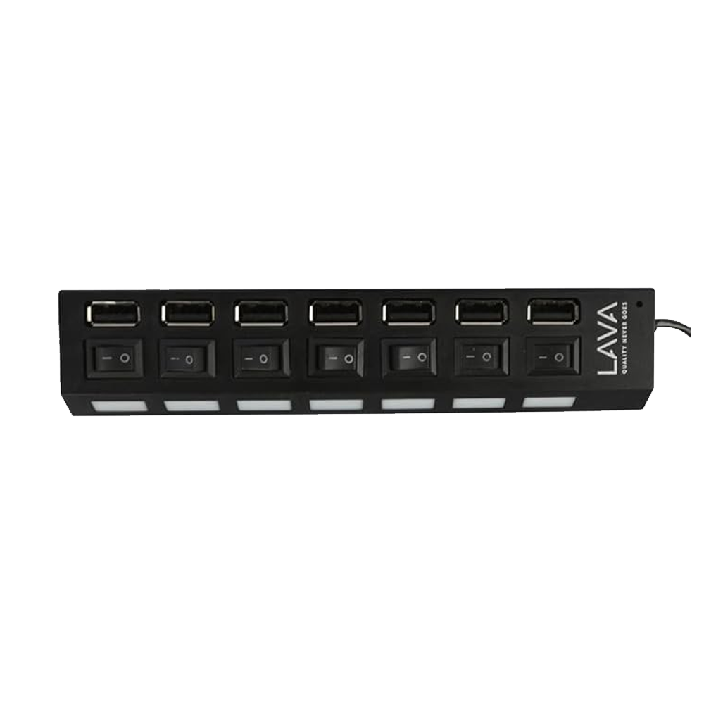 Hub USB 3.0 7Port Lava + Switch
