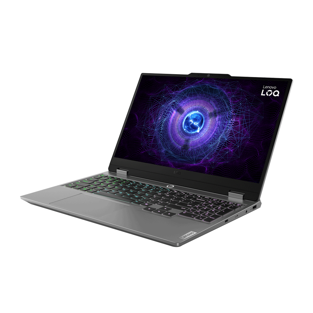 Lenovo LOQ 15IAX9 Gaming Laptop (Intel Core i5/12450HX - 12G DDR5 - 512G M.2 NVMe - Nvidia RTX 2050 4G DDR6 -15.6 Inch FHD IPS 144Hz - Win11) - Luna Grey