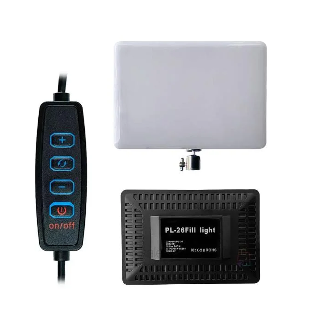 PL-26 LED Professional Photography Fill Light 25cm x 18cm
