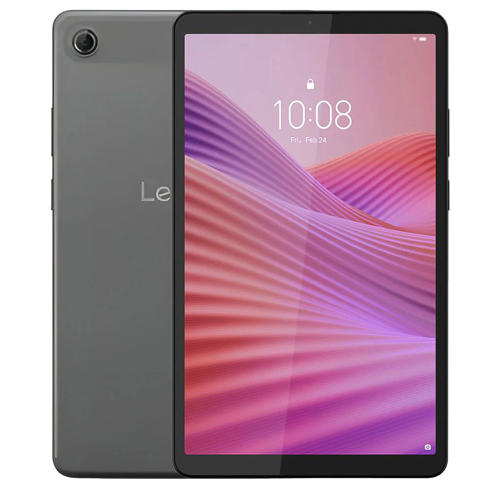 Lenovo Tab One (8.7 Inch - 4GB RAM - 128GB ROM - SIM) With Clear Case - Luna Grey