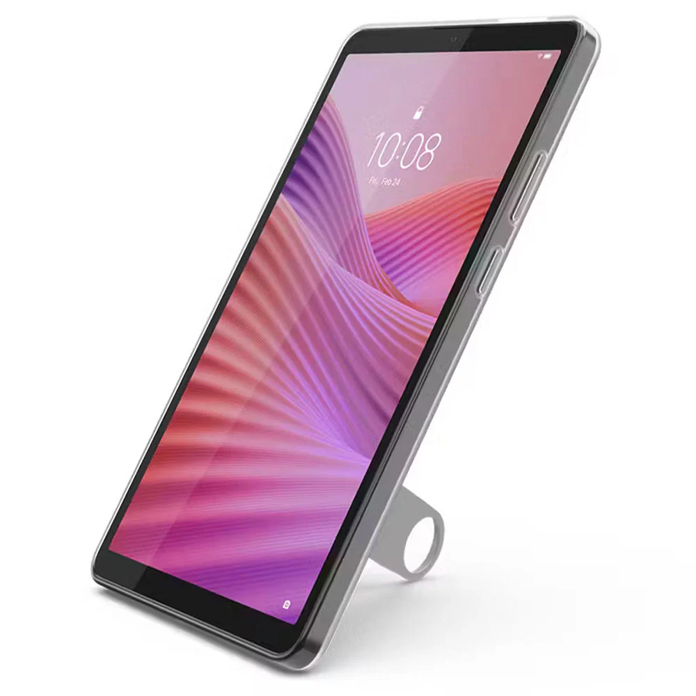 Lenovo Tab One (8.7 Inch - 4GB RAM - 128GB ROM - SIM) With Clear Case - Luna Grey