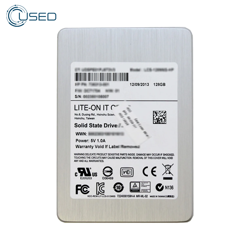 Lite-On 128GB 2.5 Inch SATA SSD (Original Used)