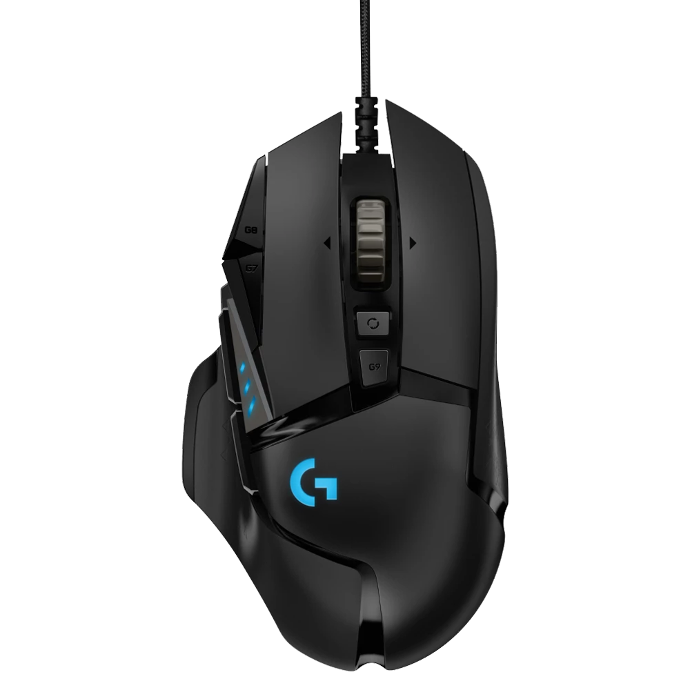 Logitech G502 Hero Wired RGB Gaming Mouse 25600Dpi - Black