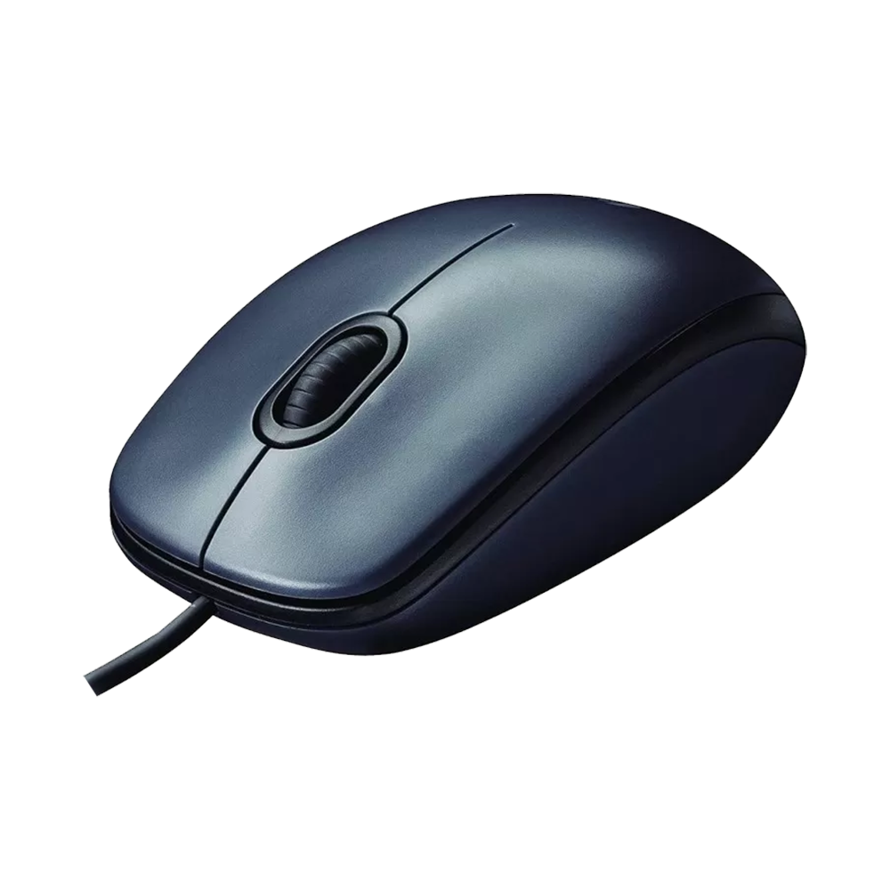 Logitech M90 Wired Mouse 1000DPI - Gray
