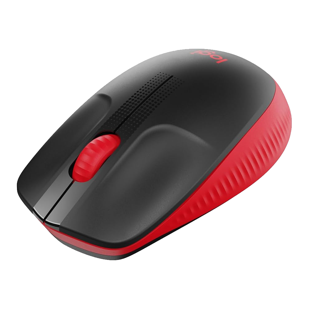 Logitech M190 Wireless Mouse 1000DPI - Red