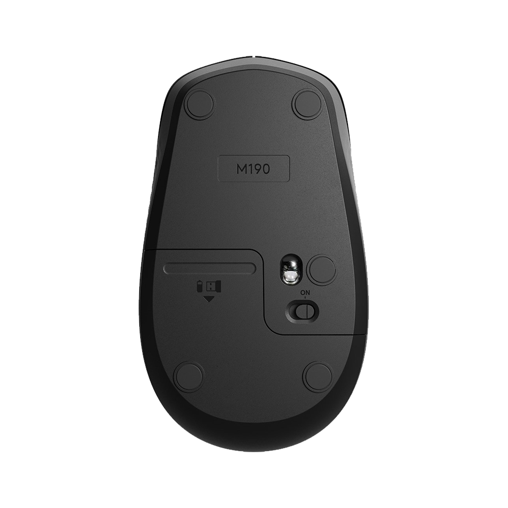 Logitech M190 Wireless Mouse 1000DPI - Red