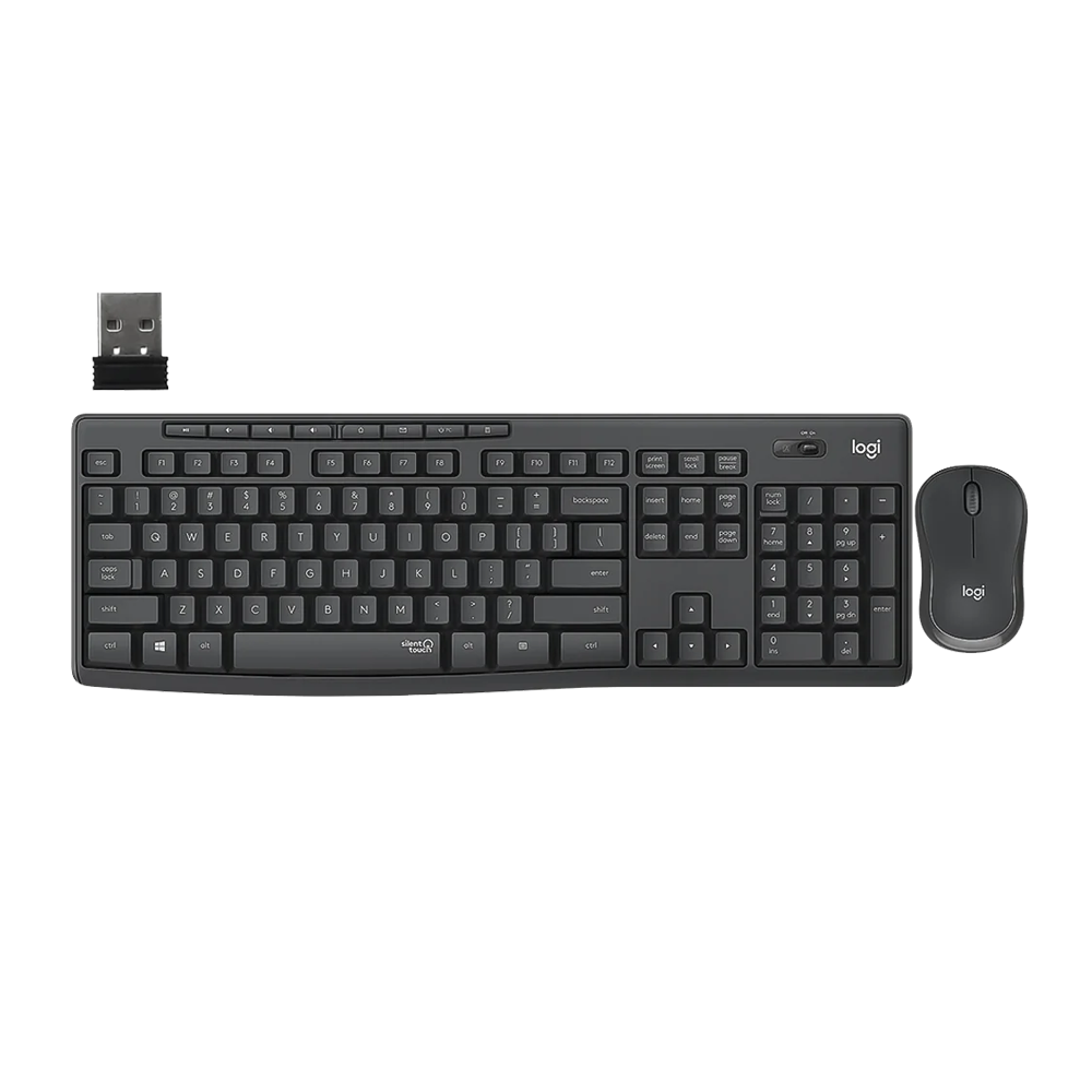 Logitech Mk295 Silent Wireless Keyboard + Mouse Combo