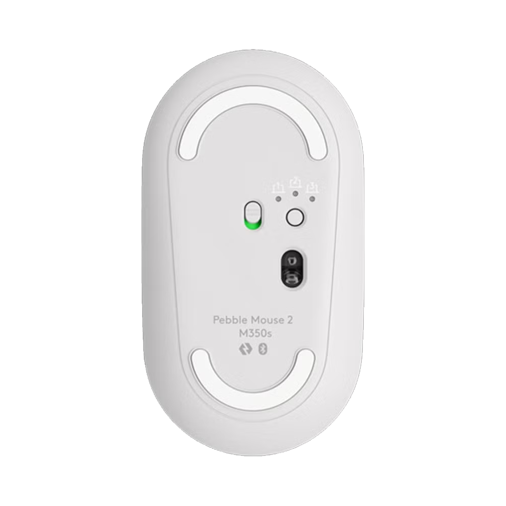 Logitech Pebble 2 M350S Bluetooth Mouse 4000Dpi - White
