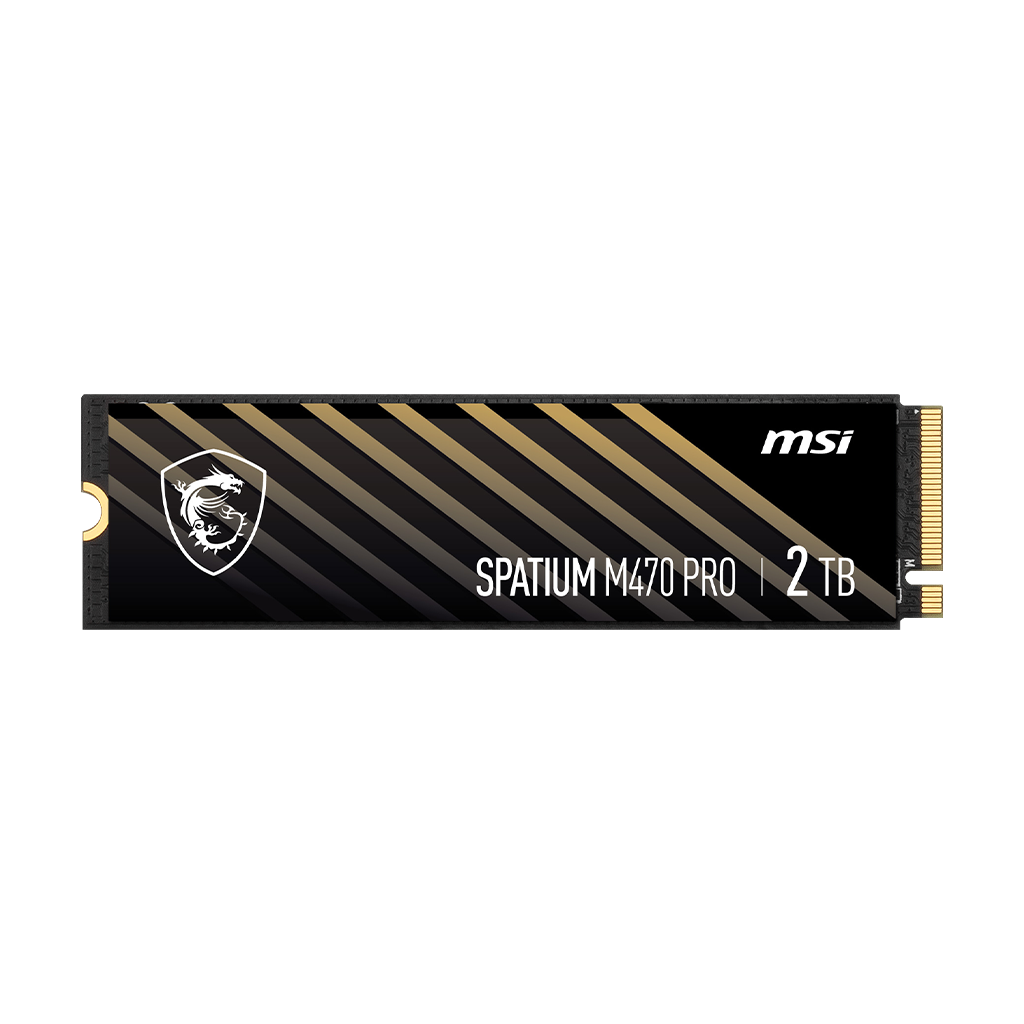 MSI SPATIUM M470 PRO 2TB PCIe 4.0 NVMe M.2 SSD