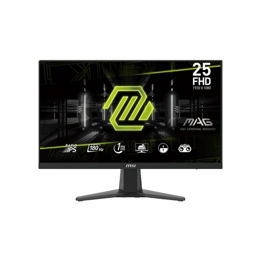 MSI MAG 256F 25-Inch Gaming Monitor (Flat IPS - 180Hz) (2 HDMI - Display - Audio)