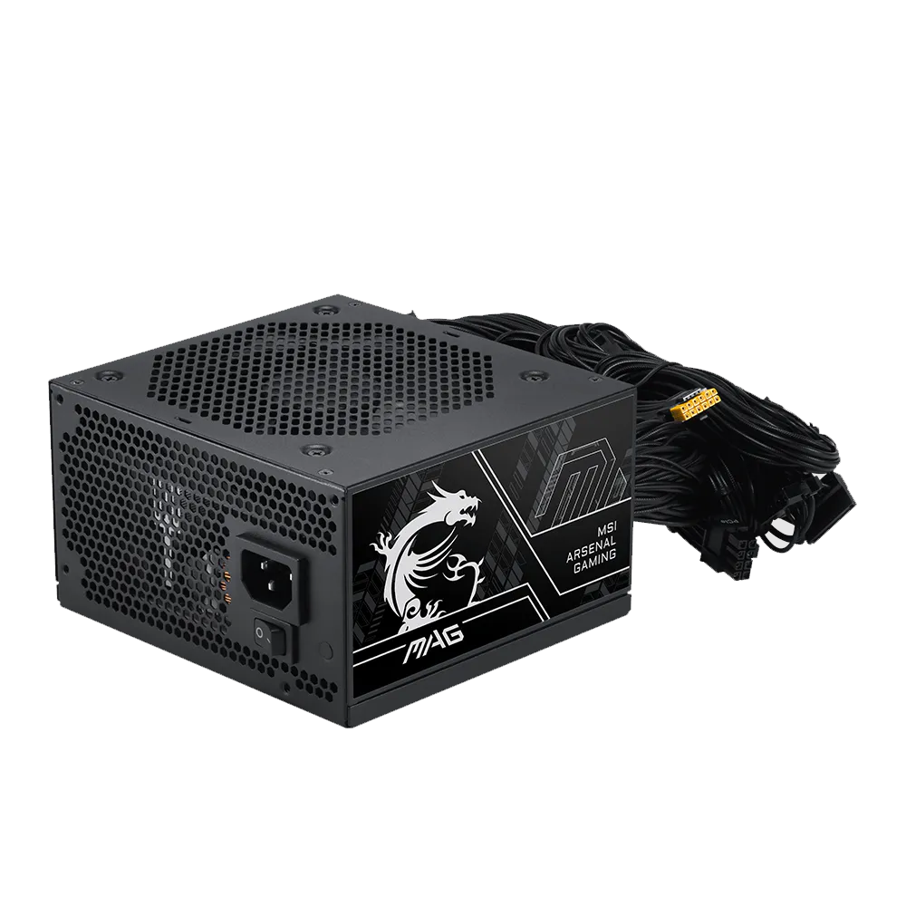 MSI MAG A750BN PCIE5 III 80 PLUS Bronze Power Supply (750W)