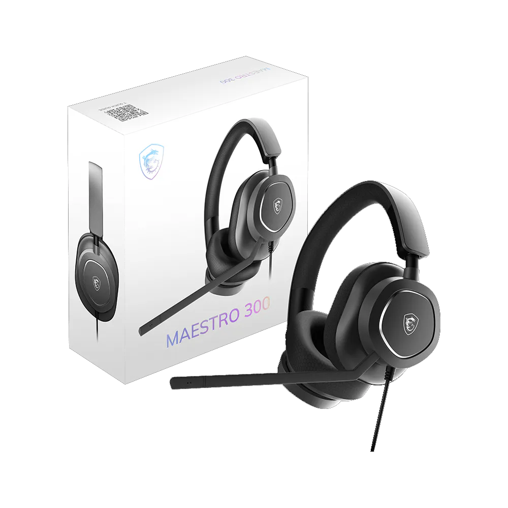 MSI Maestro 300 Type-C + USB Wired Gaming Headphone