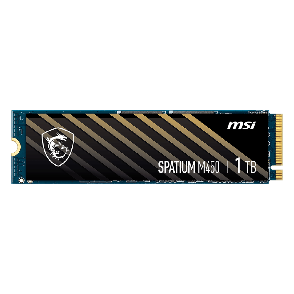 MSI Spatium M450 1TB PCIe 4.0 NVMe M.2 SSD