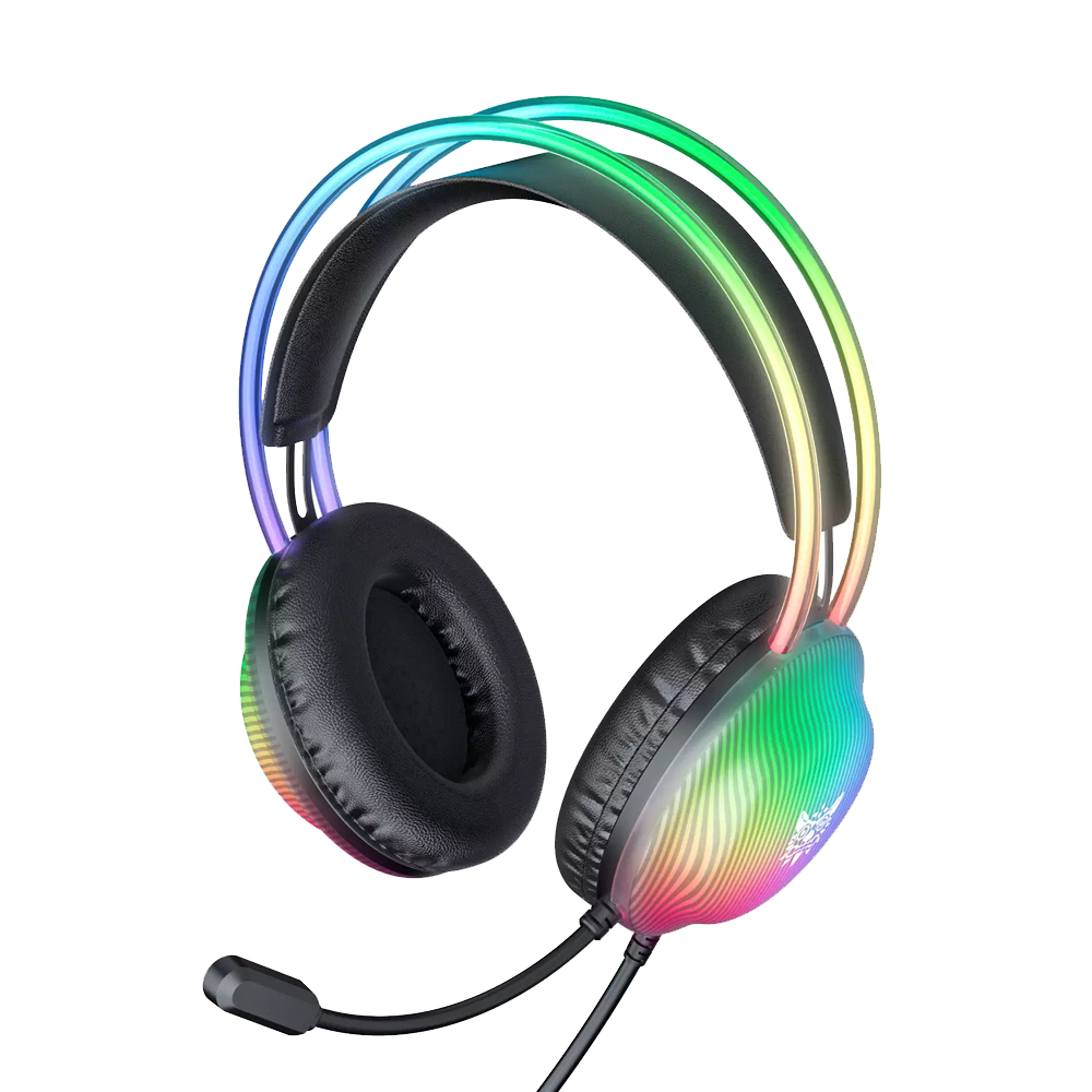 Onikuma X29 RGB Wired Gaming Headphone (USB 2.1 ) - Black