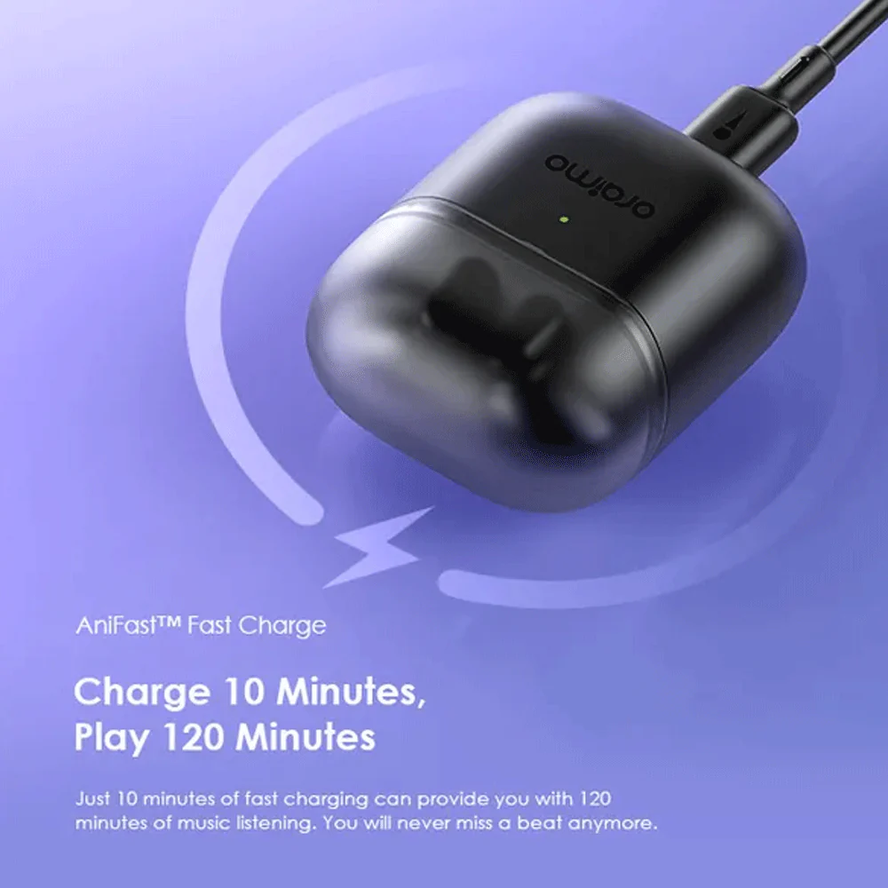 Oraimo FreePods Neo OTW-330S Earbuds - Speed Black