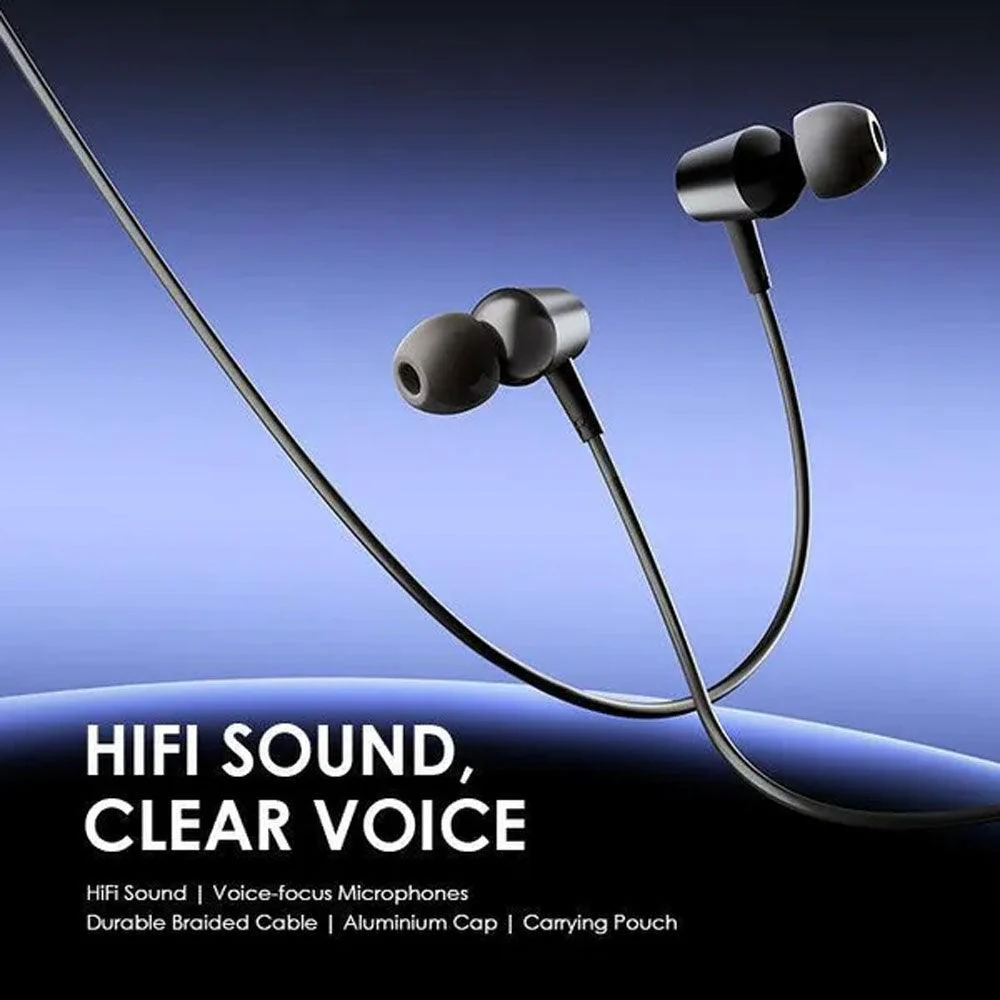 Oraimo Trumpet 3 OEP-E40 Earphone Wired (3.5mm) - Black