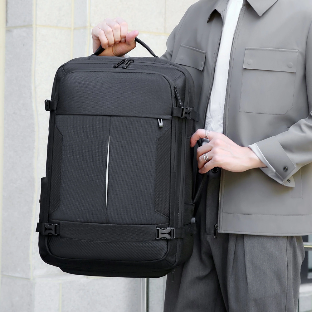 Rahala 2406 15.6 Inch Laptop Backpack - Black
