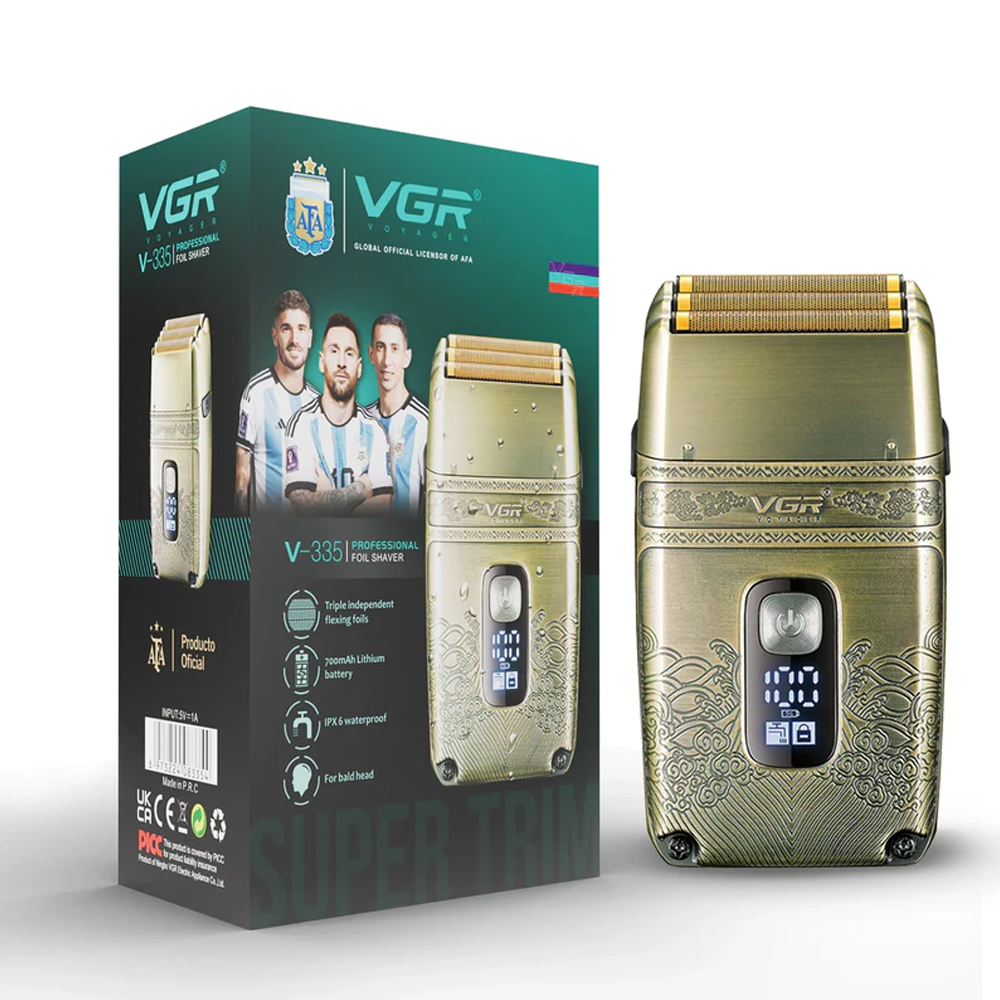 VGR V-335 Professional Foil Shaver - Gold