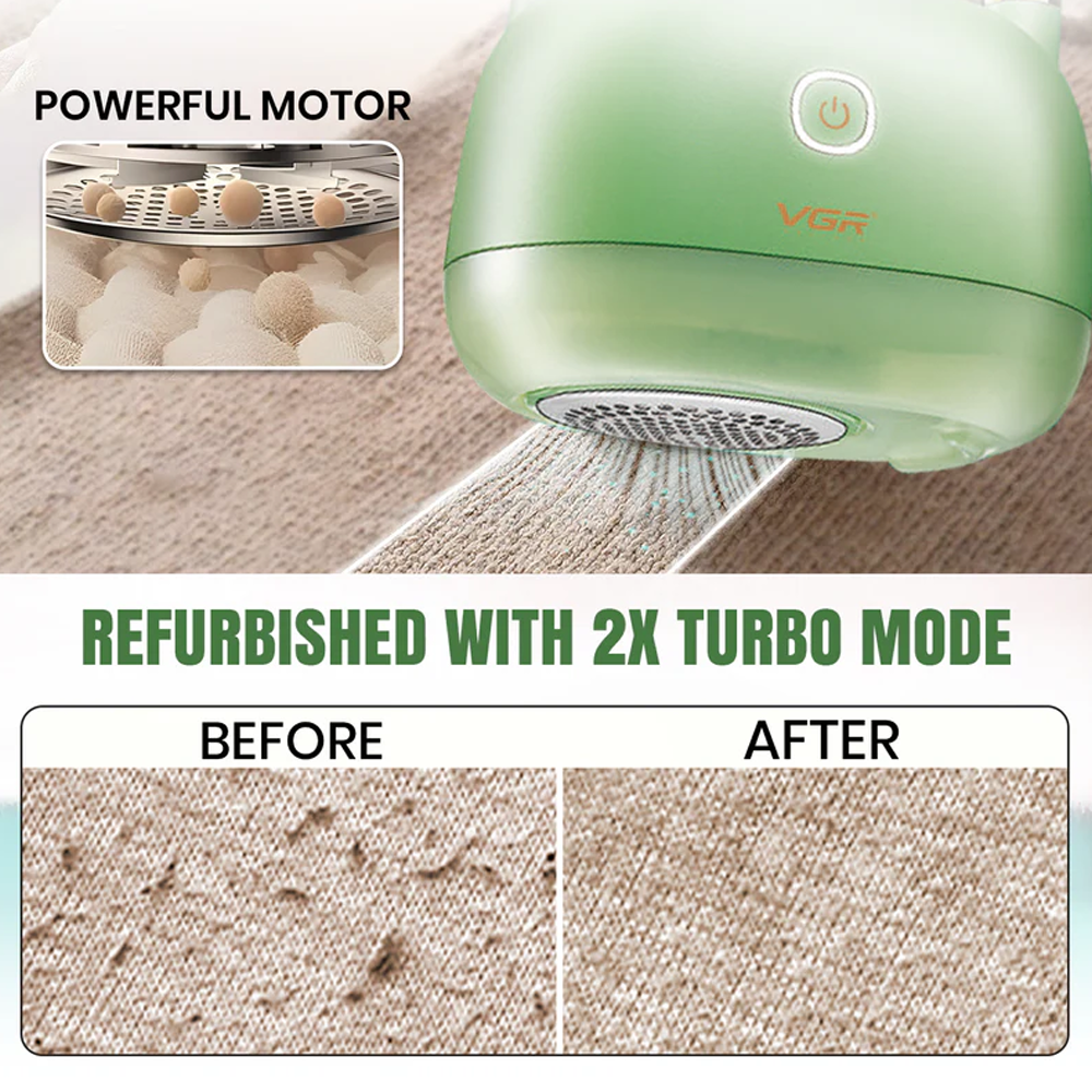 VGR V-818 Professional Lint Remover - Green