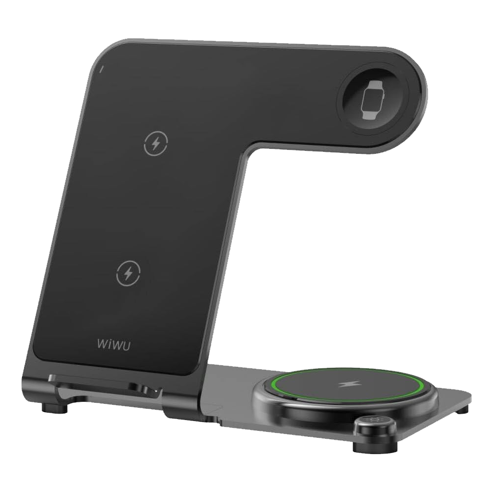WIWU Wi-W005 Power Air 3 In 1 15W Wireless Charger