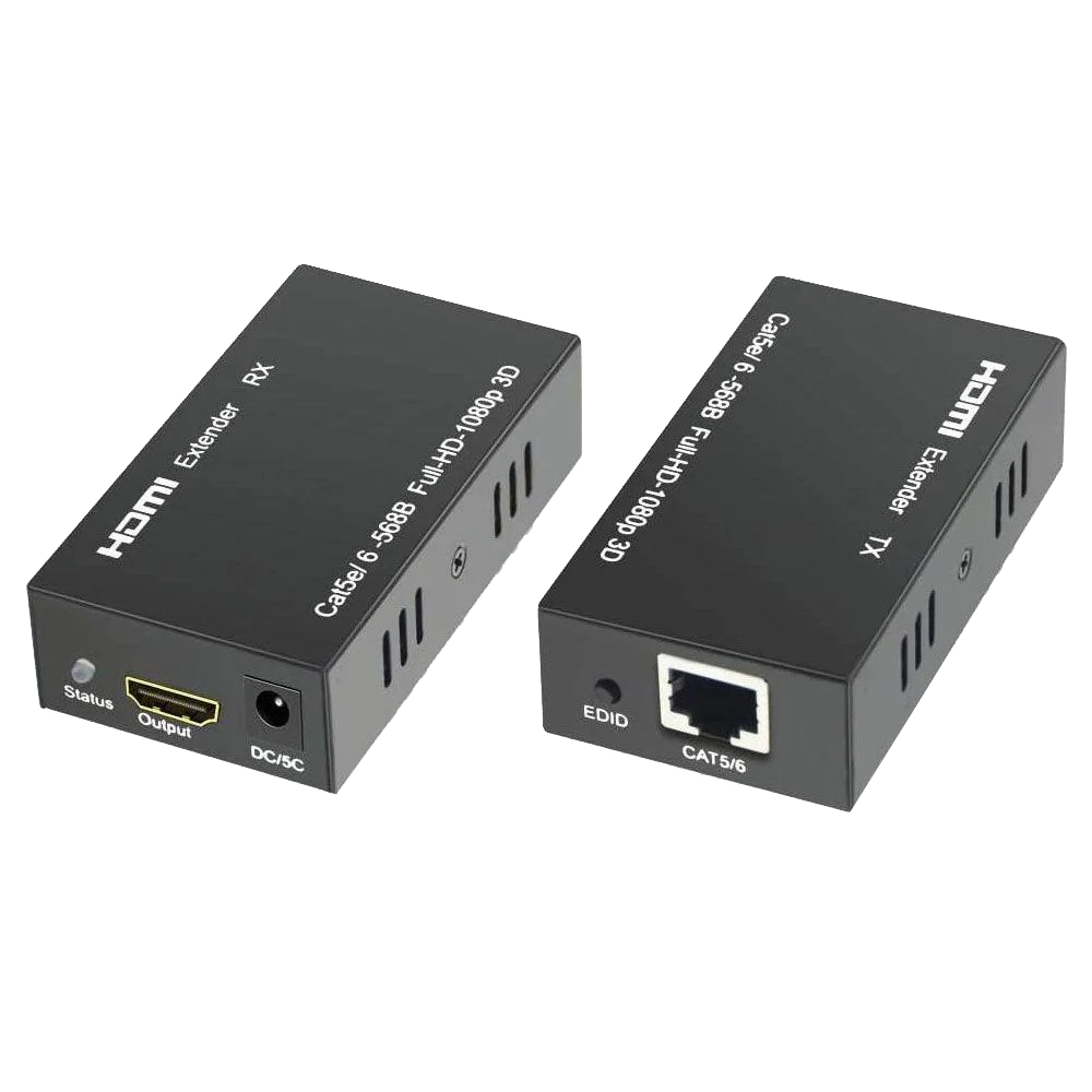 Gemax Extender HDMI By Lan Cat 5e/6 60m