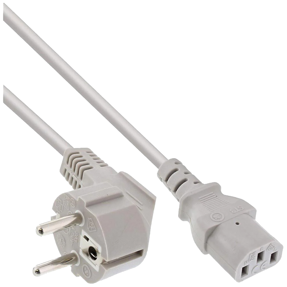 HQ PC Power Cable 1.8M - Gray