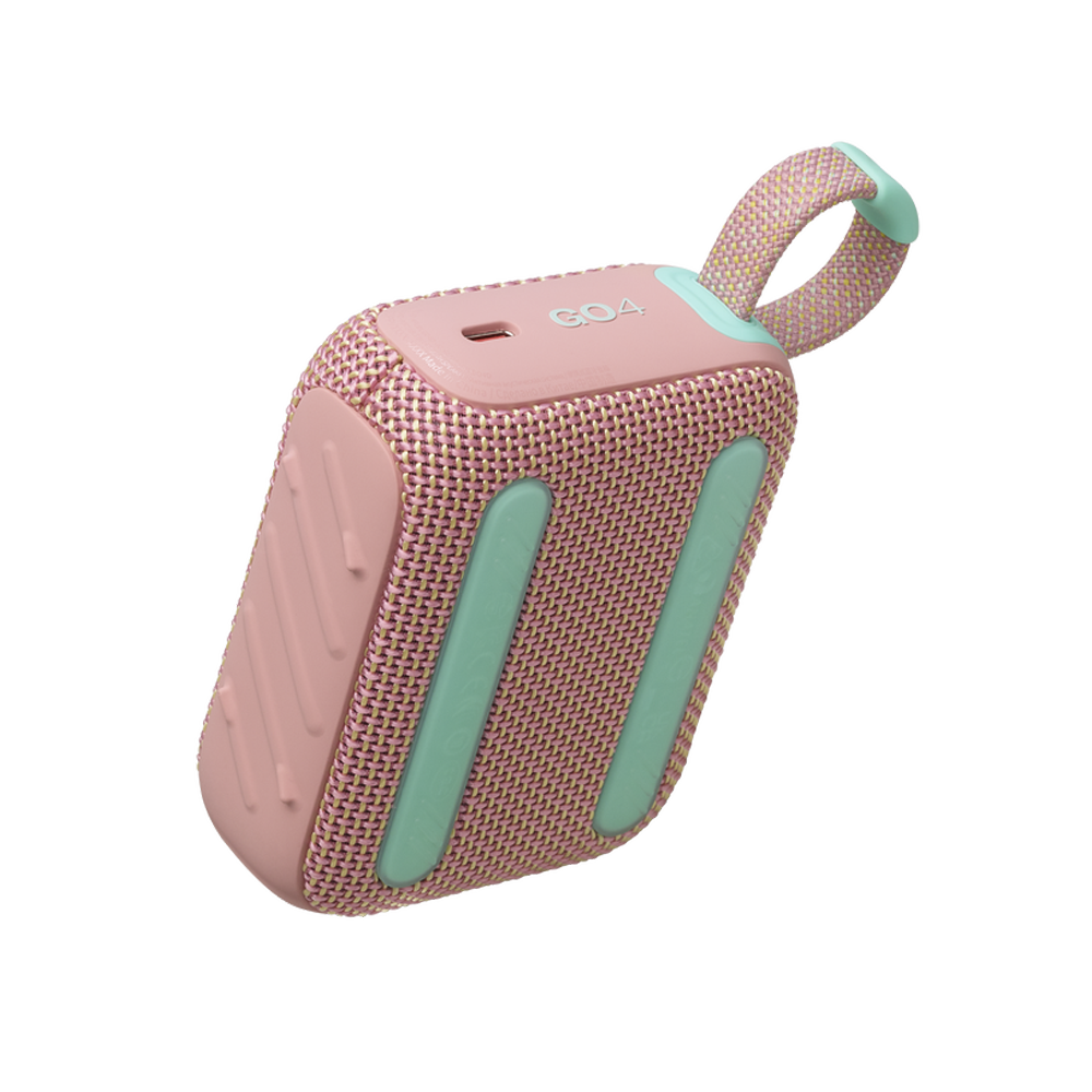 JBL Go 4 Portable Waterproof Bluetooth Speaker - Pink