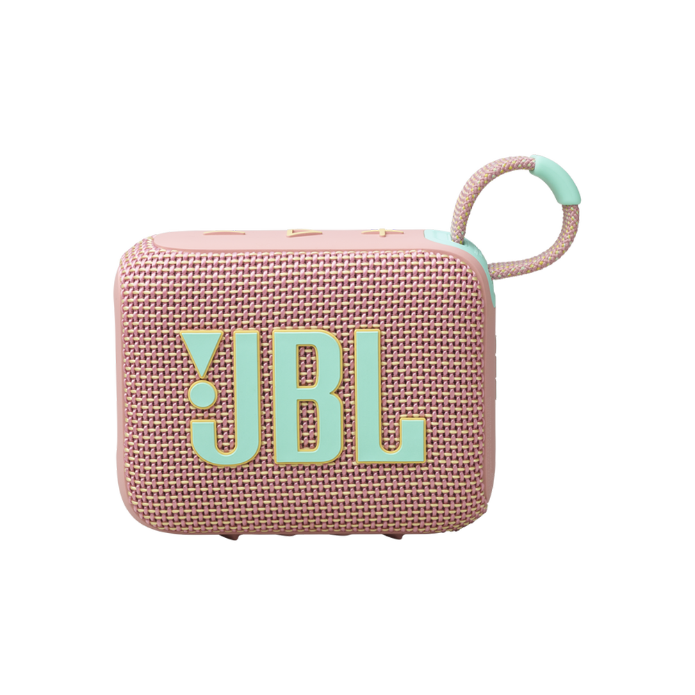 JBL Go 4 Portable Waterproof Bluetooth Speaker - Pink