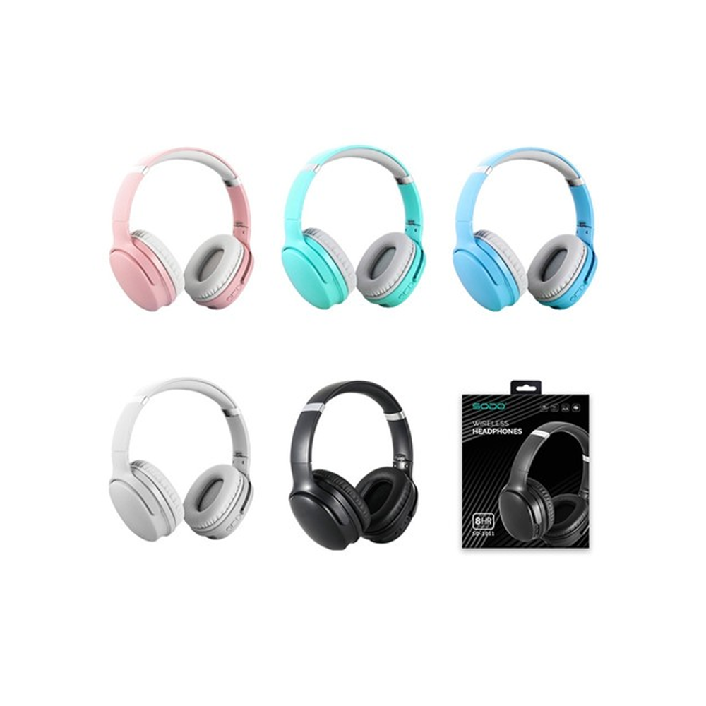 Headphone Bluetooth Sodo Sd-1011 - White