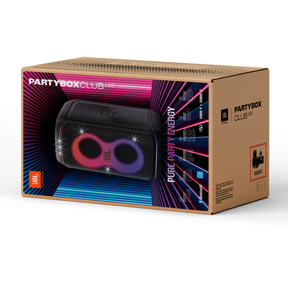 JBL PartyBox Club 120 Portable Bluetooth Speaker