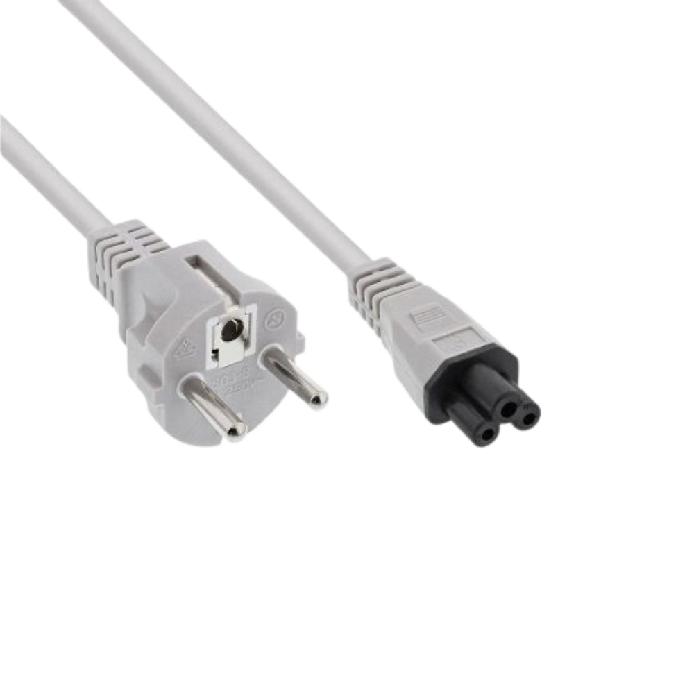 Cable Power Laptop High Quality Gray 1.8M