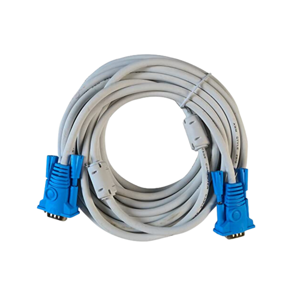Zero VGA Monitor Cable 20m - White