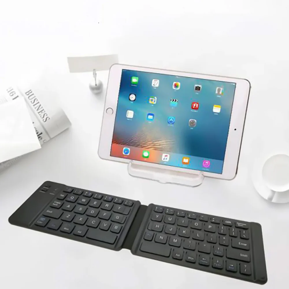 Zero ZR-3606 Foldable Rechargeable Bluetooth Keyboard