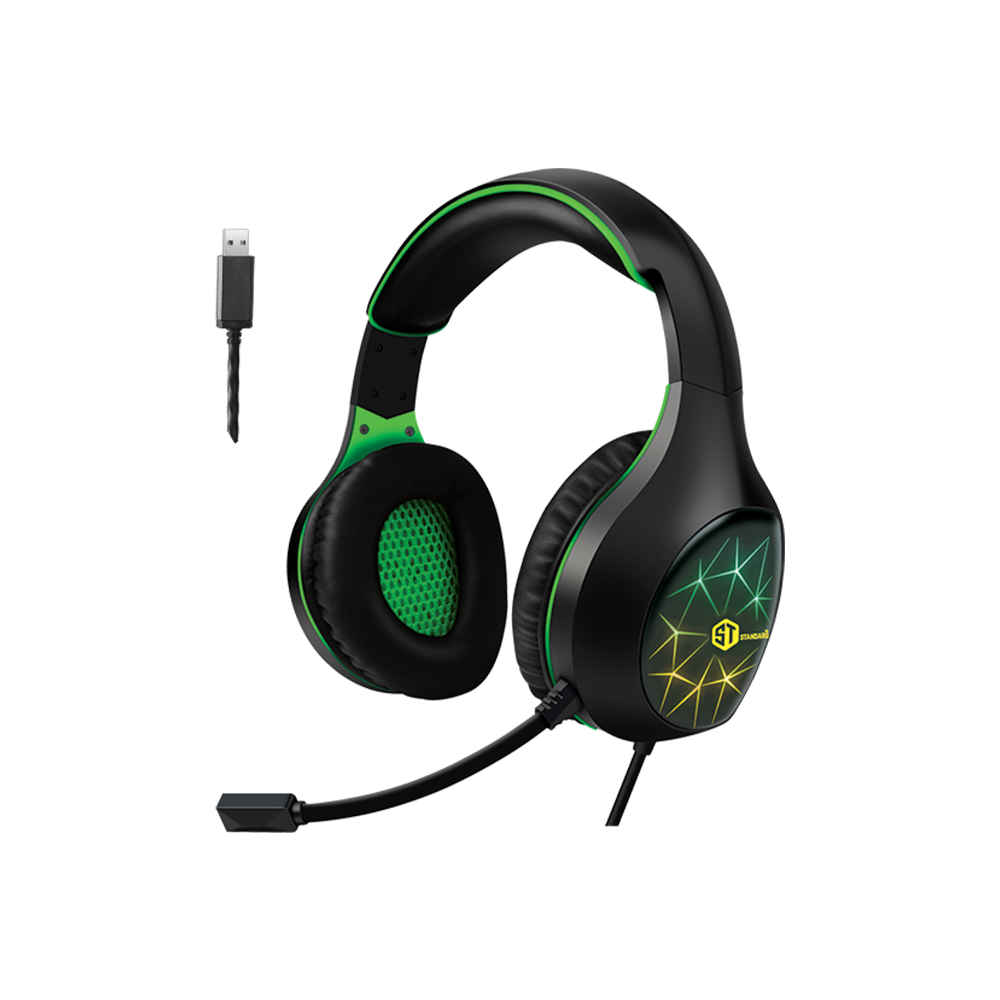 Standard GM-2100L Wired Gaming Headphone (USB 2.0)