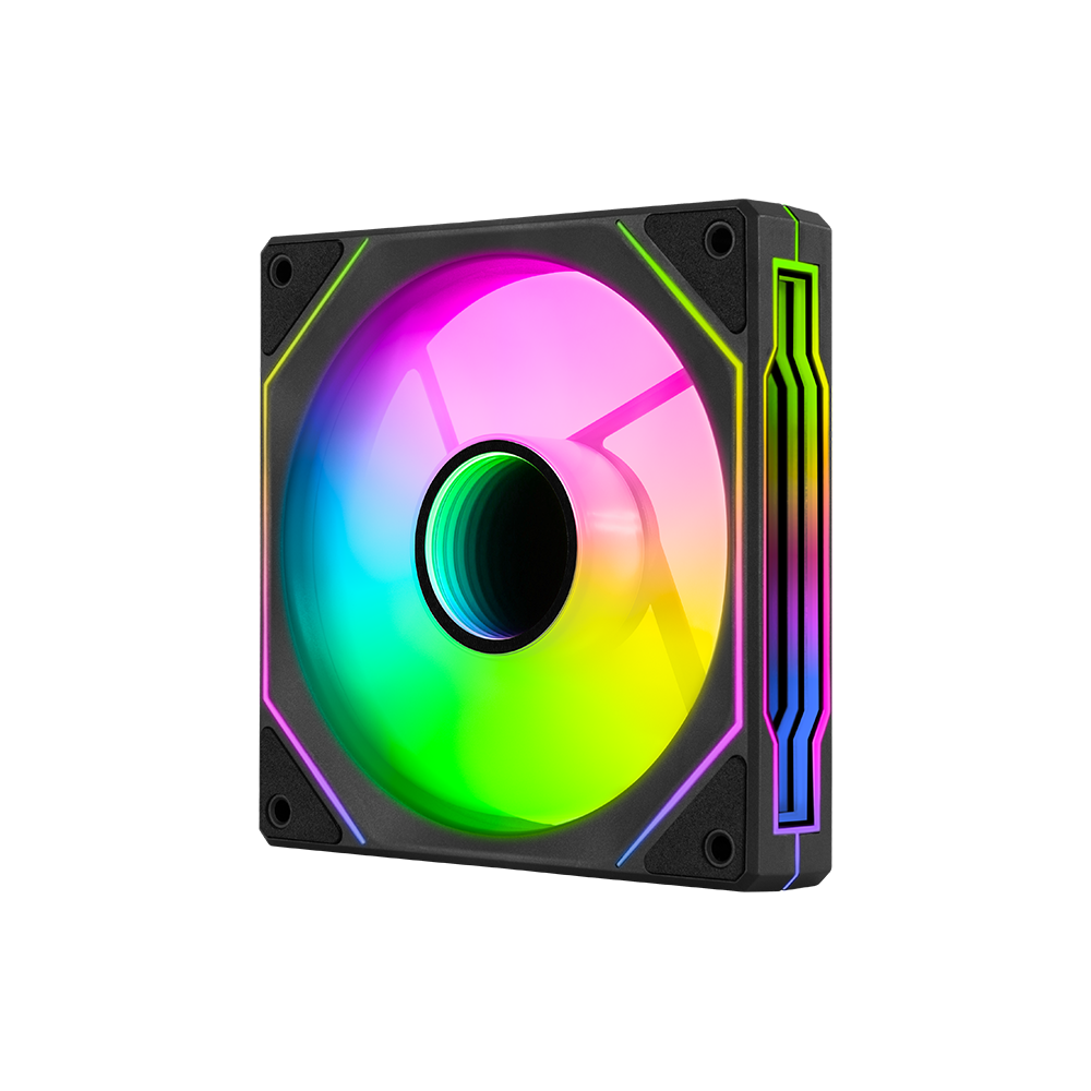 AeroCool Phantom M-3 ARGB Case Fan - Black