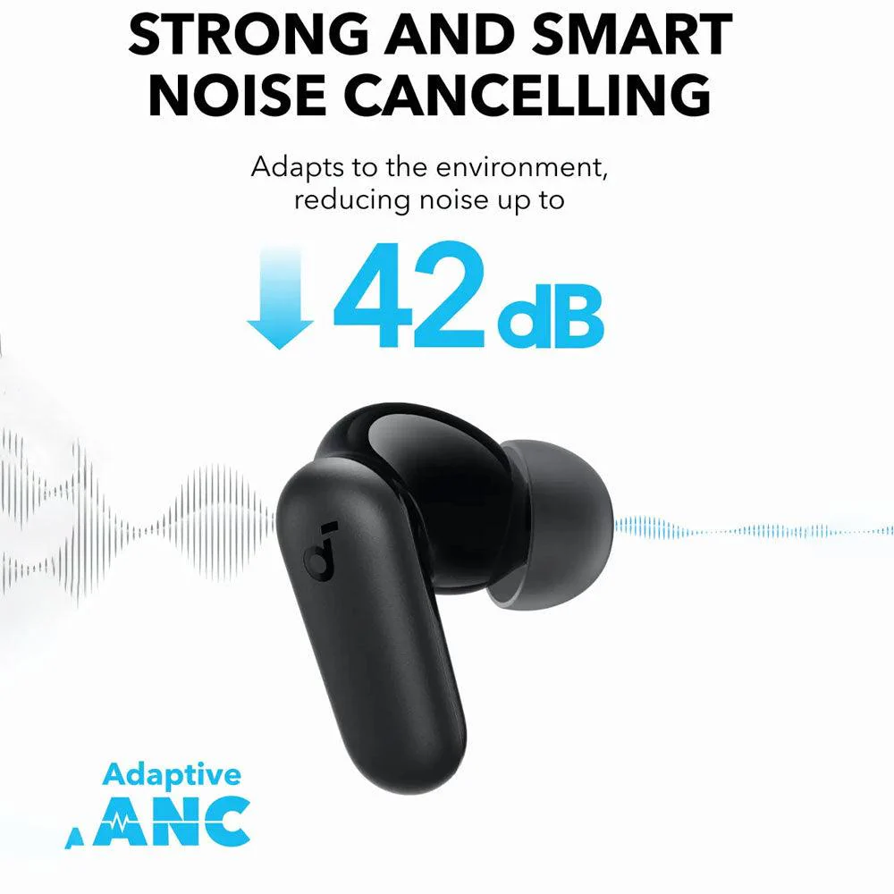 Anker Soundcore R50i NC A3959H11 ANC Earbuds - Black