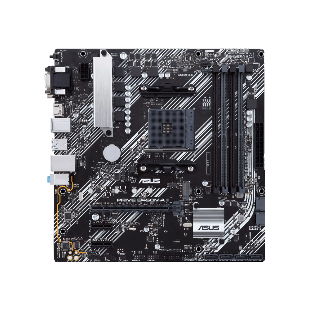 Asus Prime B450M-A II DDR4 AM4 Motherboard