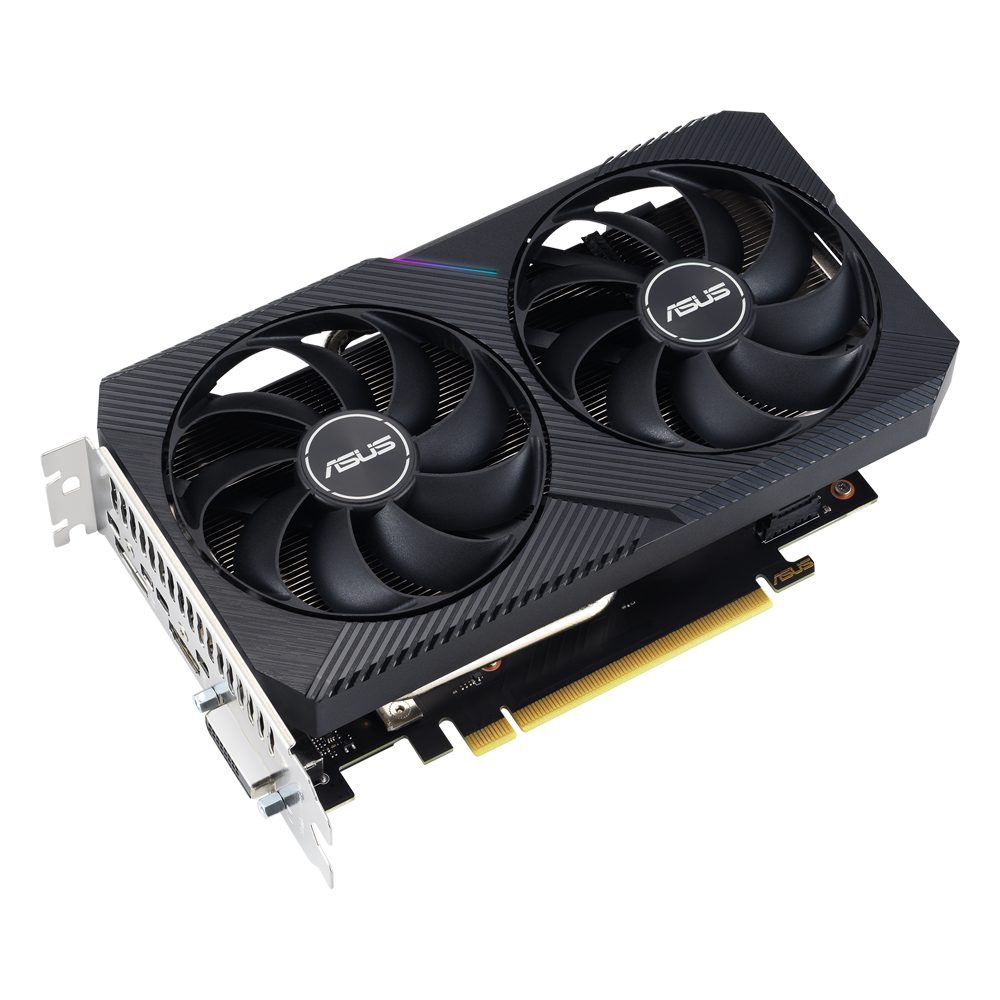 Asus Dual GeForce RTX 3050 V2 OC 8GB GDDR6 Graphics Card