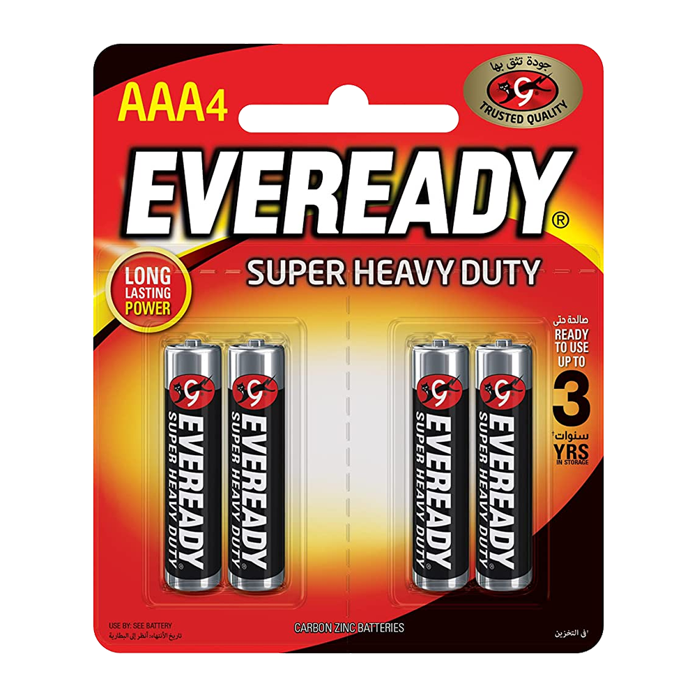 Battery Eveready AAA Black (2PCS)